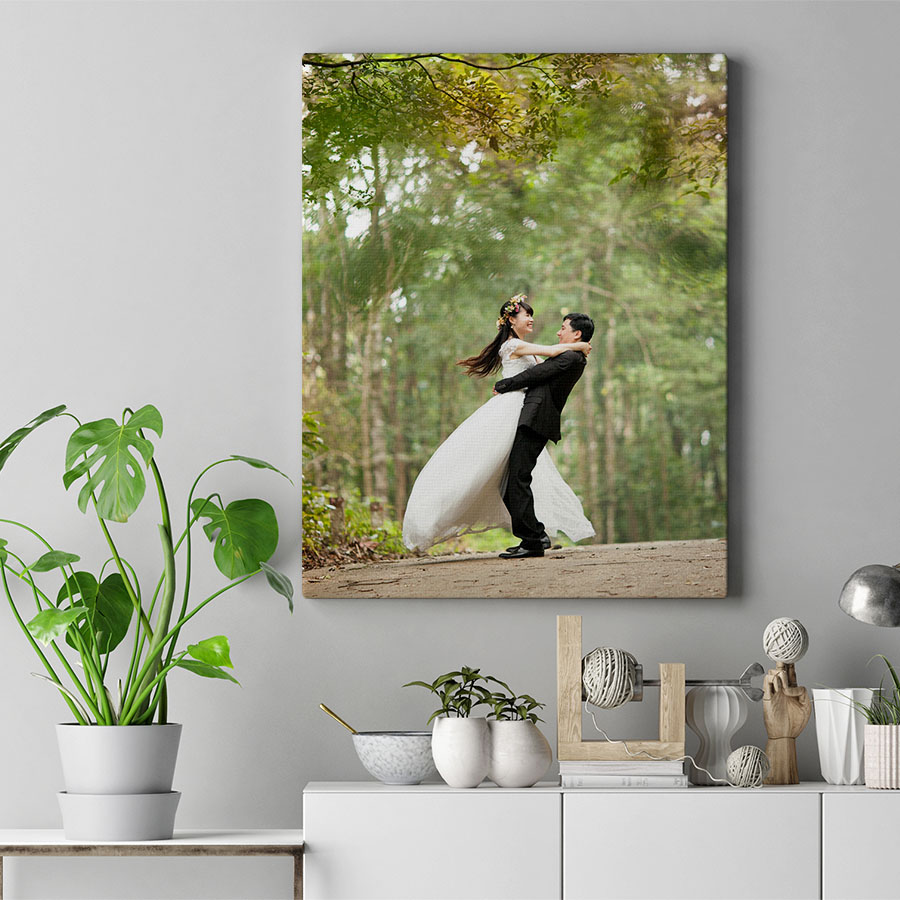 5 Ideas on Wedding Canvas Prints